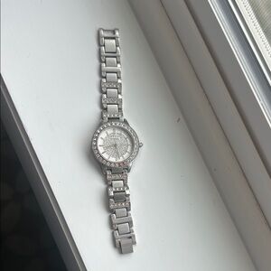 Fossil Silver Crystal Accent Women's Watch